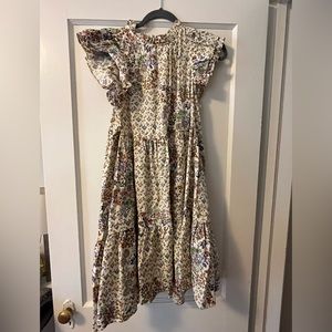 NWT Floral Olivaceous Dress